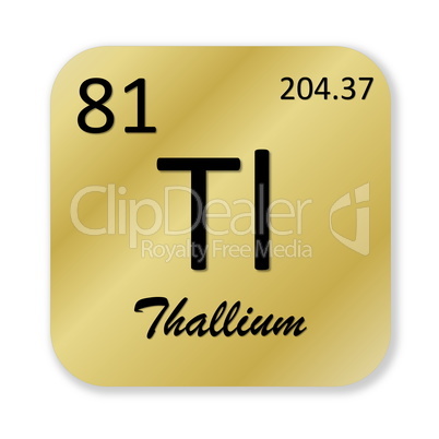 Thallium element