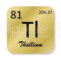 Thallium element