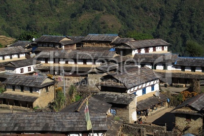 Beautiful Gurung village Ghandruk
