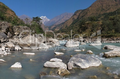 Kali Ghandaki River and Nilgiri