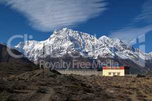 Snow capped Annapurna Range