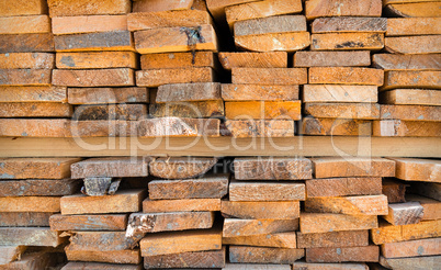 Stack wood