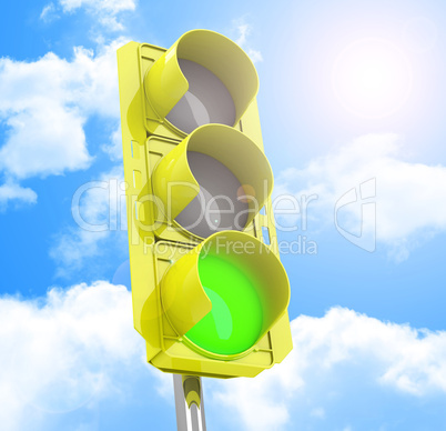 the traffic light