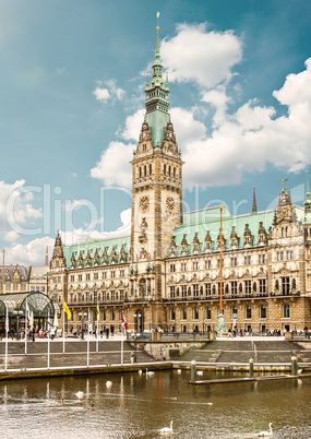 Rathaus in Hamburg