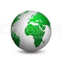 grüne Erde