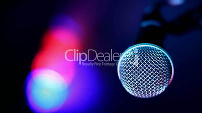 Microphone and concert lights