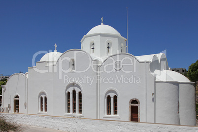 Die Dorfkirche von Kambos auf der Insel Patmos