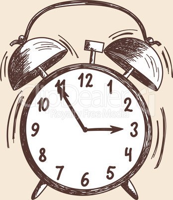 Alarm clock sketch