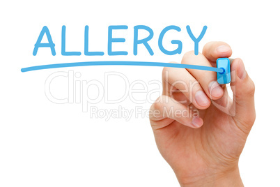 Allergy Blue Marker