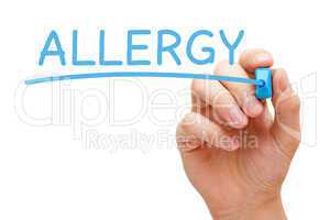 Allergy Blue Marker