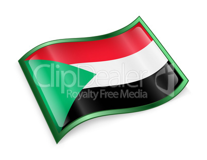 Sudan Flag Icon