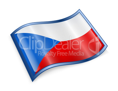 Czech Flag icon.