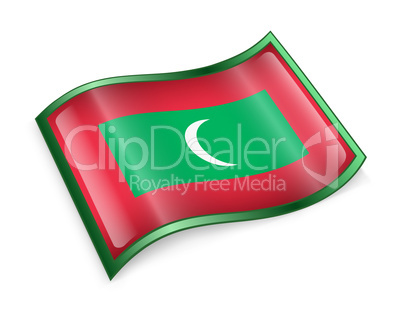 Maldives Flag icon.