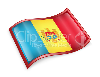 Moldova Flag icon.