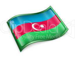Azerbaijan Flag icon.
