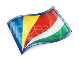 Seychelles Flag icon.