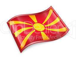 Macedonia Flag icon.