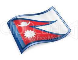 Nepal Flag icon.