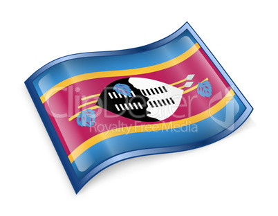 Swaziland Flag icon.