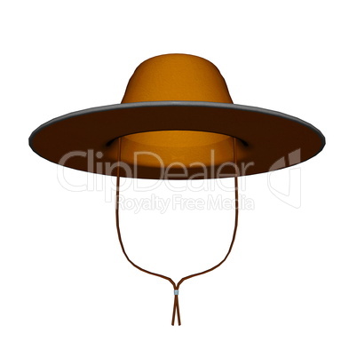 Cowboy hat - 3D render