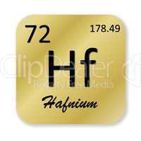 Hafnium element