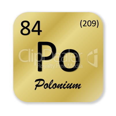 Polonium element