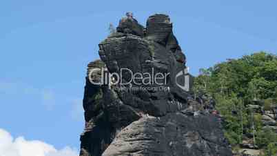 free climbing mountain rock time lapse 11360