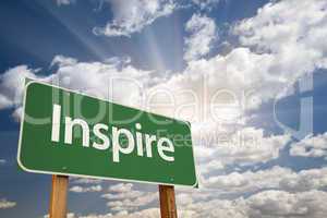 Inspire Green Road Sign