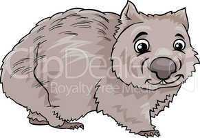 wombat animal cartoon illustration