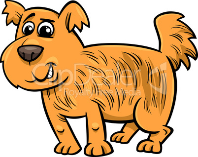 shaggy dog cartoon illustration