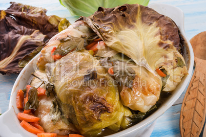 baked cabbage rolls