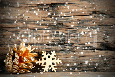 Snowy Christmas Decoration