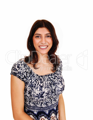 Smiling young woman.