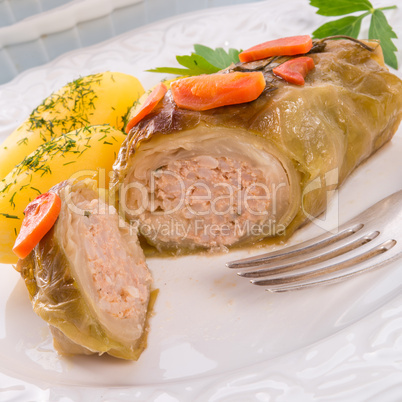 baked cabbage rolls