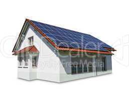 Haus mit Solar