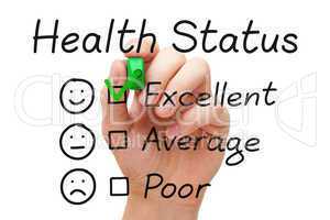 Excellent Health Status Survey