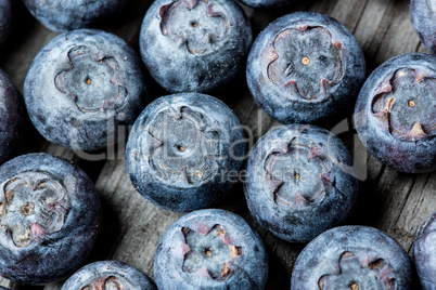 Blueberries background