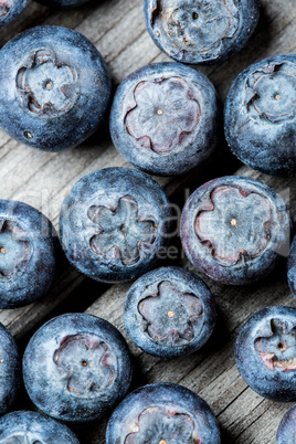 Blueberries background