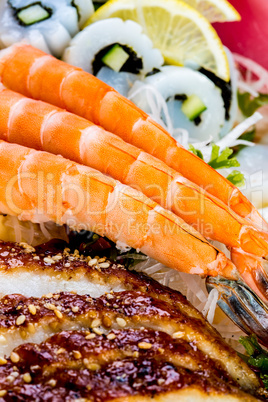 Sea food combination
