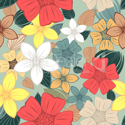 Seamless floral pattern