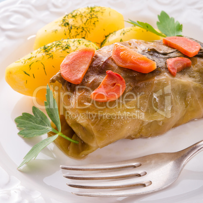 baked cabbage rolls