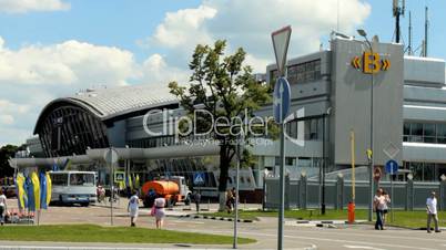 building of the Boryspil International Airport