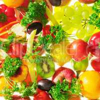 fruits and vegetables