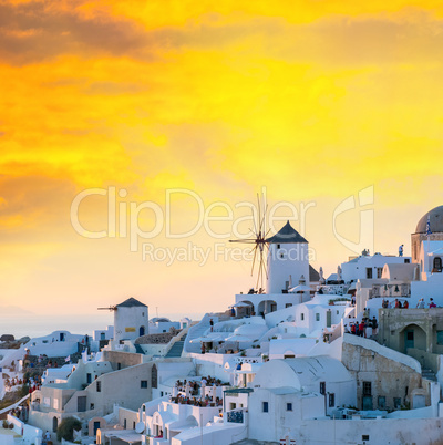 Buildings of Santorini