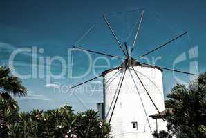 Ancient windmill in Kos