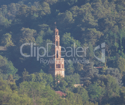 Moncanino Tower in San Mauro Italy