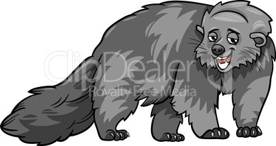bearcat animal cartoon illustration
