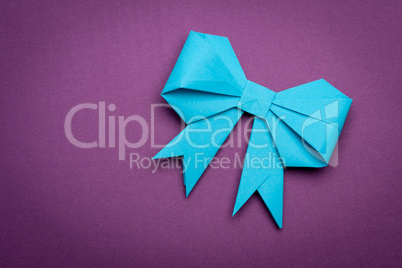 origami papaer bow