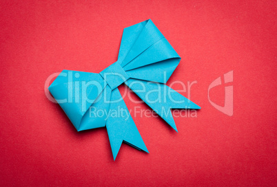origami papaer bow
