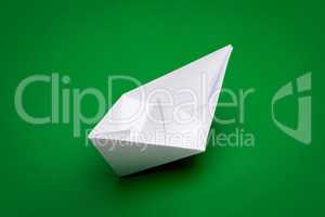 origami paper ship